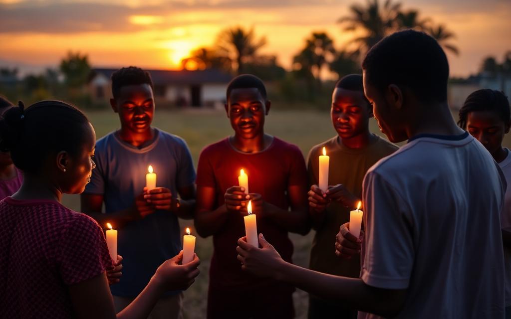 Candlelight Vigil for Peace with Christian and Muslim Youth